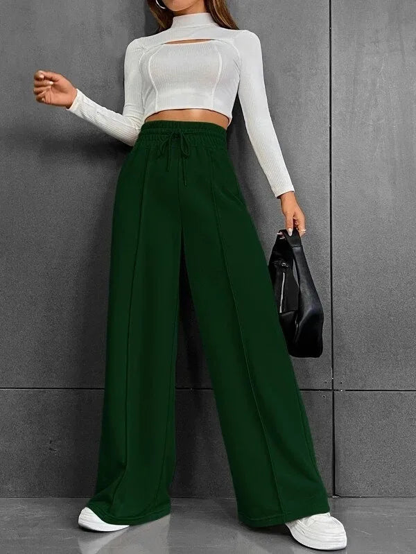 Pantalon Lydia Ample En Coton