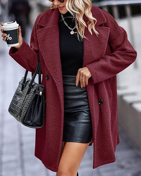 Manteau Long Femme Boutonné – Chic, Élégant