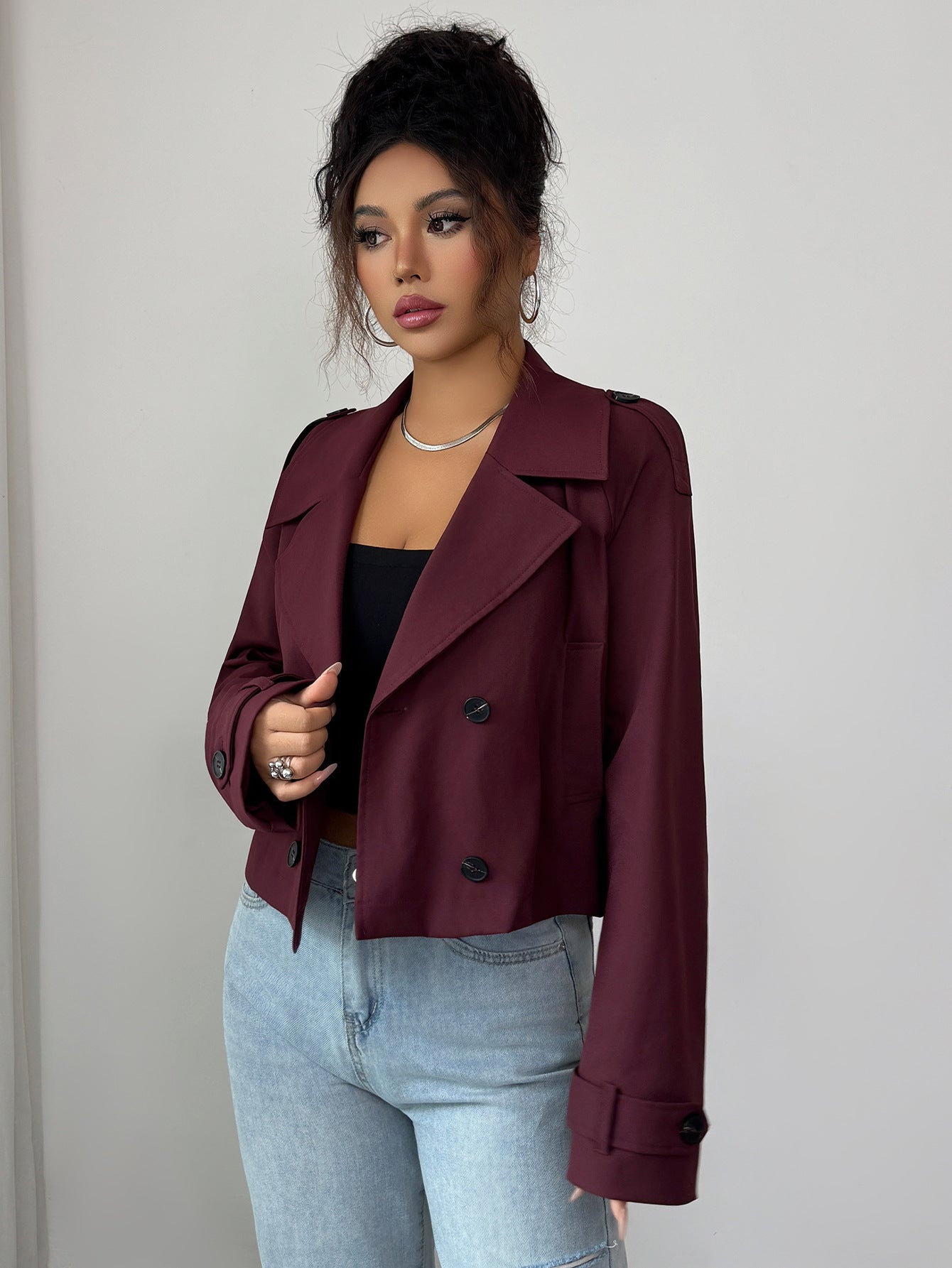 Veste sans manches minimaliste décontracté