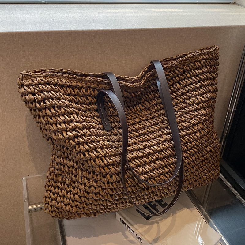 Grand Sac Cabas Tressé