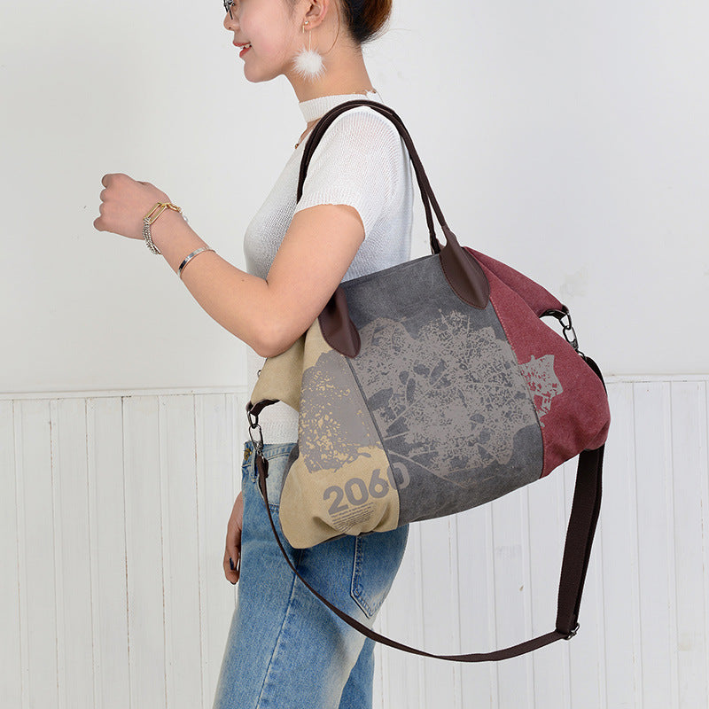 Sac à bandoulière en toile