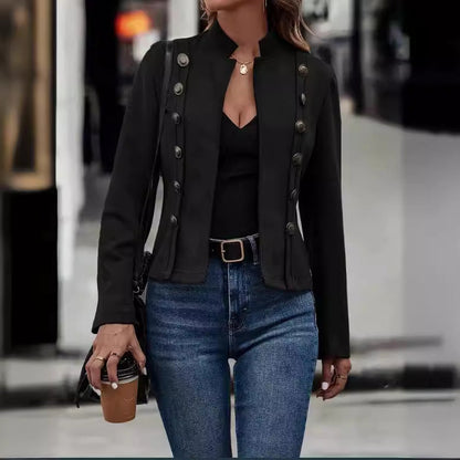 Veste Manteau rétro à manches longues