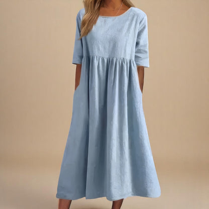 Robe Aérée En Coton Doux