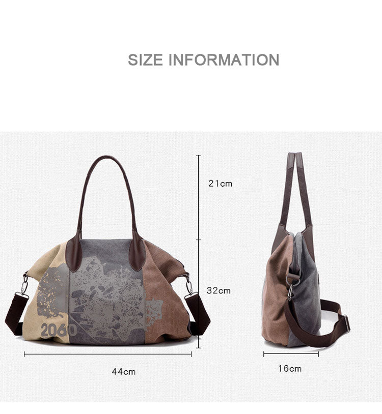Sac à bandoulière en toile