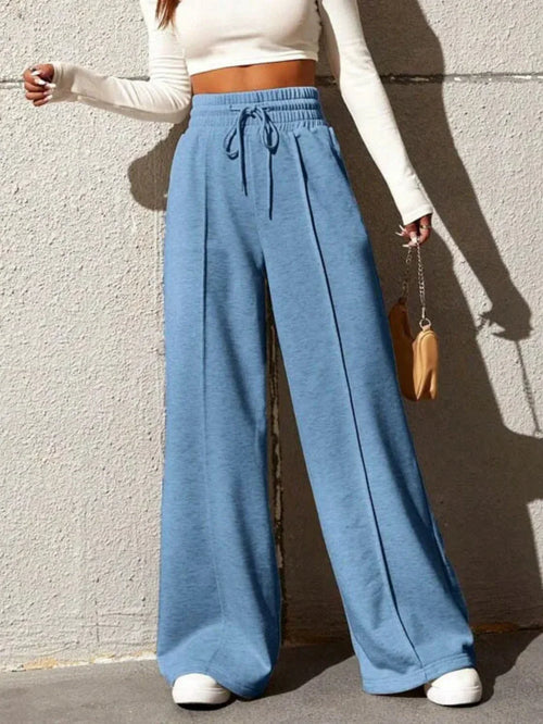 Pantalon Lydia Ample En Coton