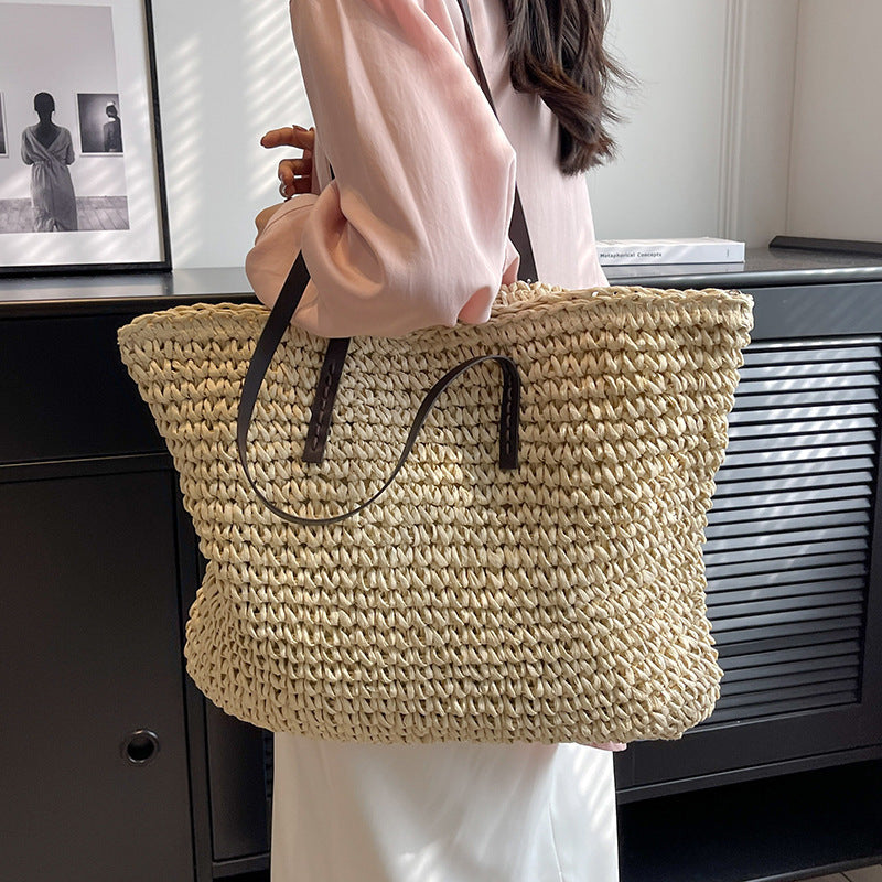 Grand Sac Cabas Tressé