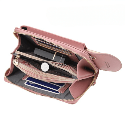 Sac à Bandoulière "Bras Libres" STL En Cuir Végetal
