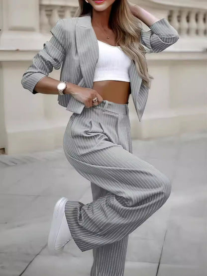 Ensemble à rayures