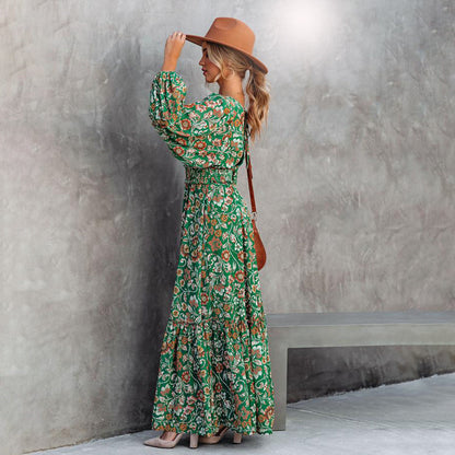 robe longue au charme