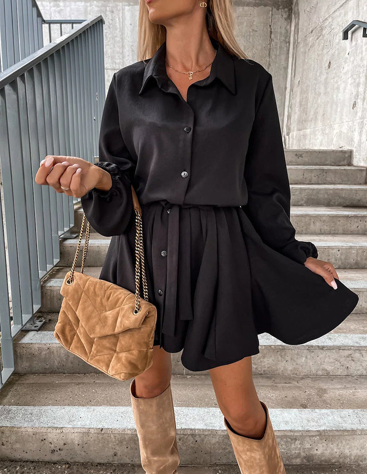Blouse à col et manches longues Combinaison