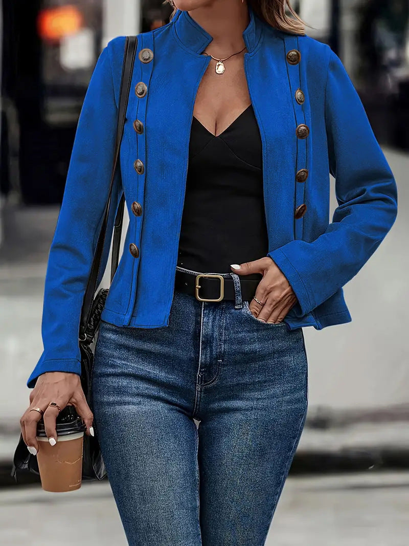 Veste Manteau rétro à manches longues