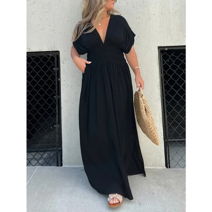 Robe  manches chauve-souris