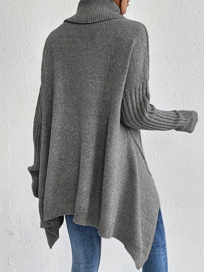 Pull Col Montant Élégant & Décontracté