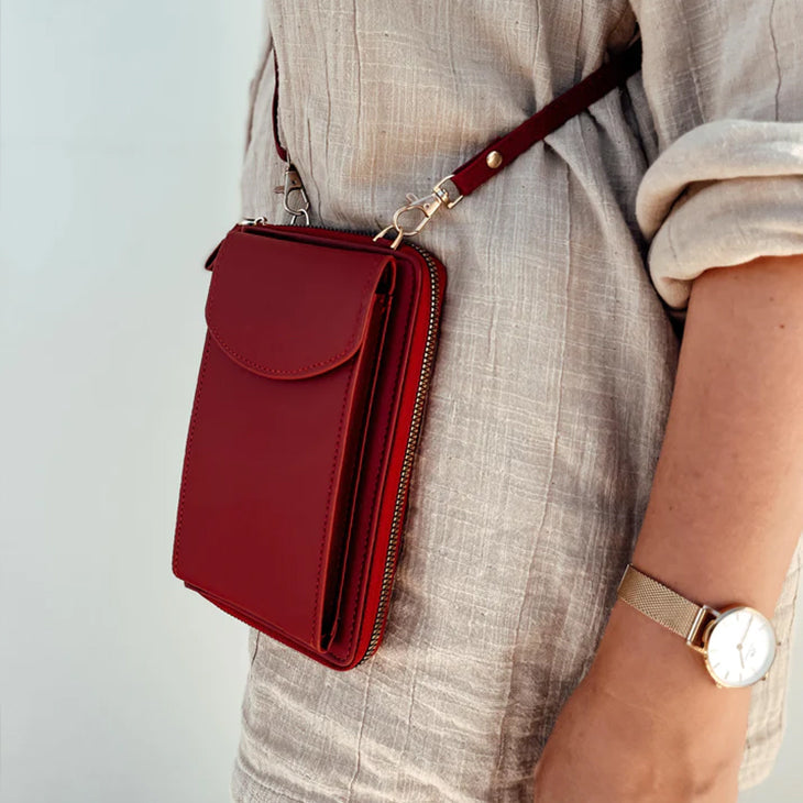 Sac à Bandoulière "Bras Libres" STL En Cuir Végetal