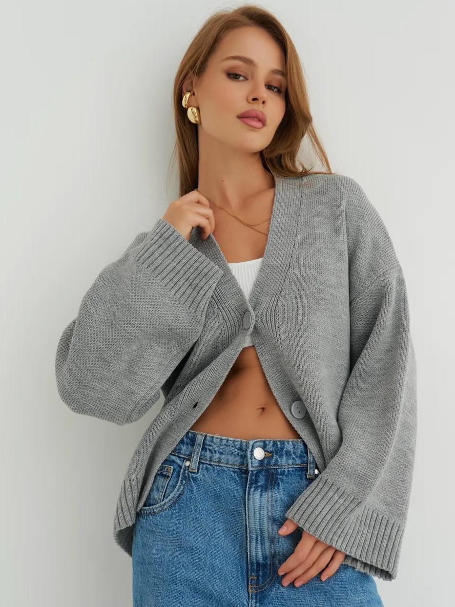 Cardigan épais en tricot