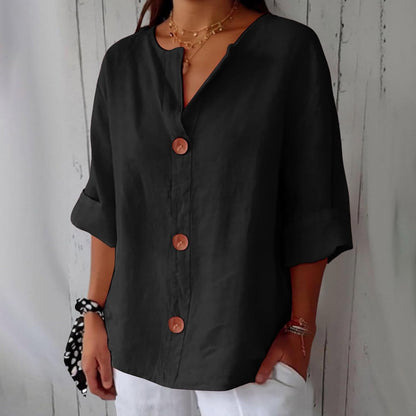 Chemise Maryline Décontractée En Lin