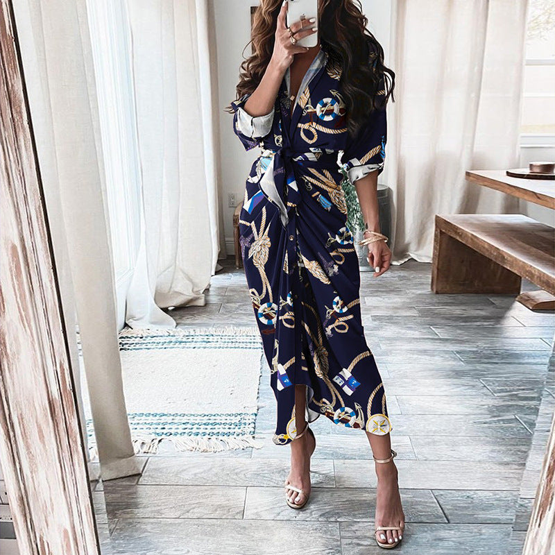 Robe à manches longues