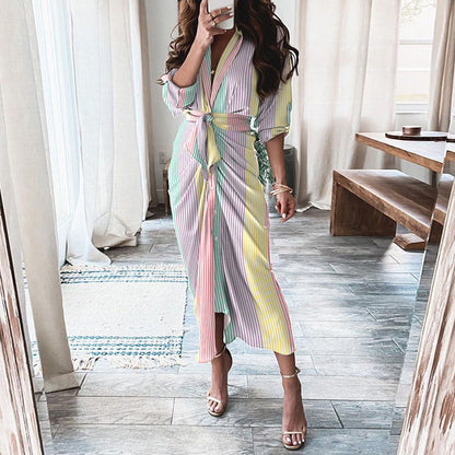 Robe à manches longues