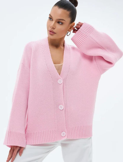 Cardigan épais en tricot