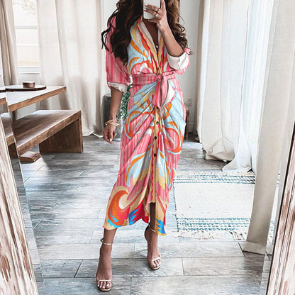 Robe à manches longues