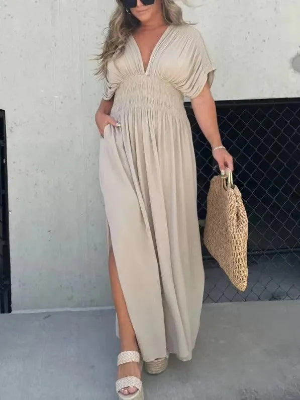 Robe  manches chauve-souris