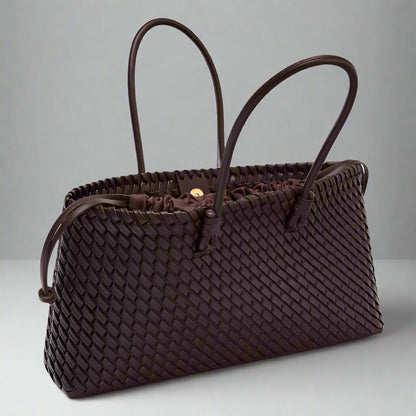 Sac À Main Danni En Cuir Tressé