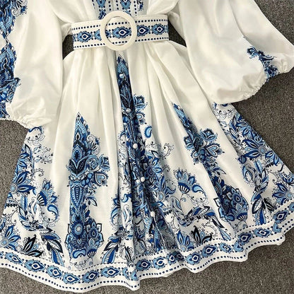 Mini Robe Joséphina Ajustée Brodée