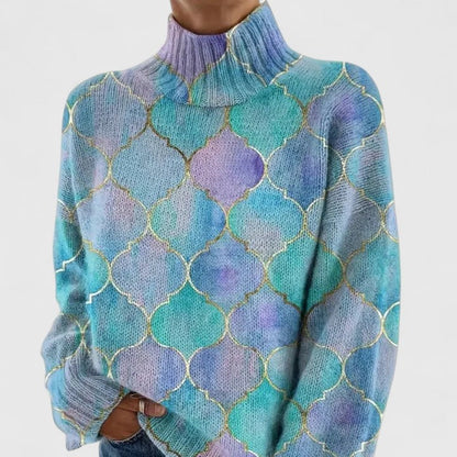 Pull Fenti À Col Montant En Maille