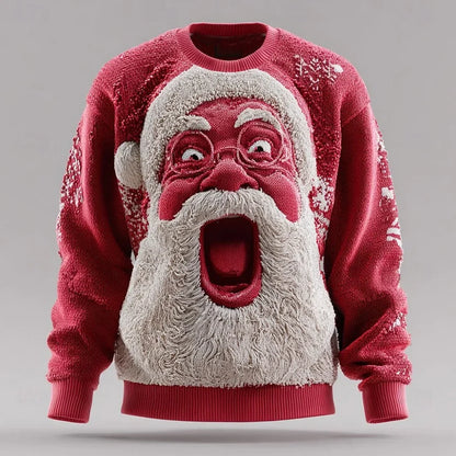 Pull Père Noël En Tricot (UNISEX)