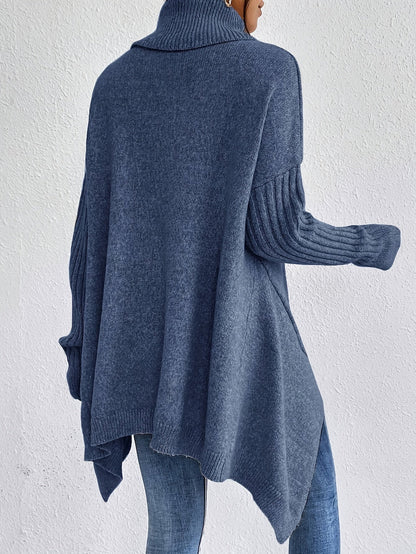 Pull Col Montant Élégant & Décontracté