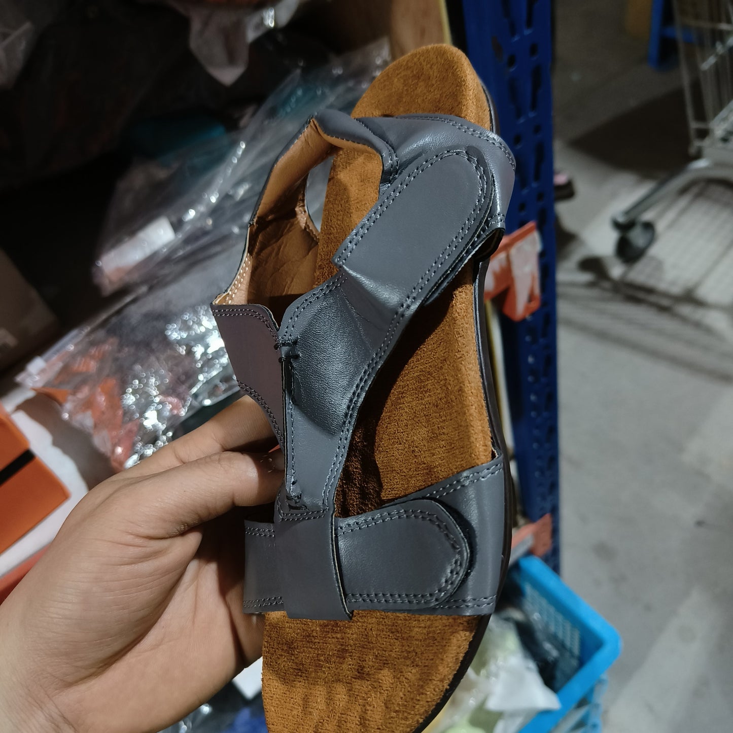 Sandales à velcro