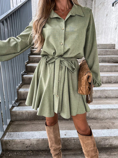 Blouse à col et manches longues Combinaison