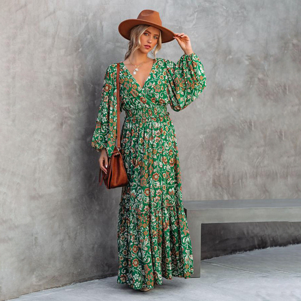 robe longue au charme