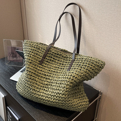 Grand Sac Cabas Tressé