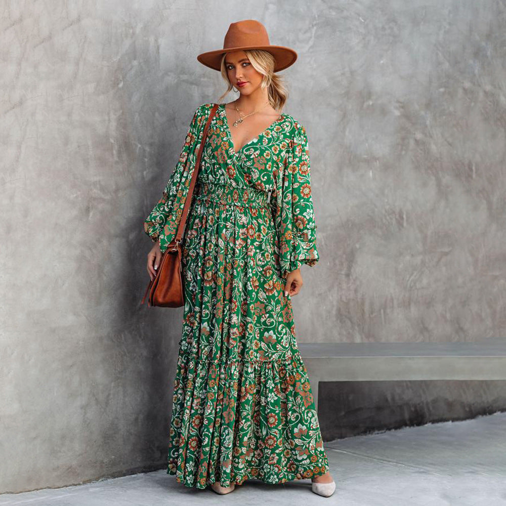 robe longue au charme