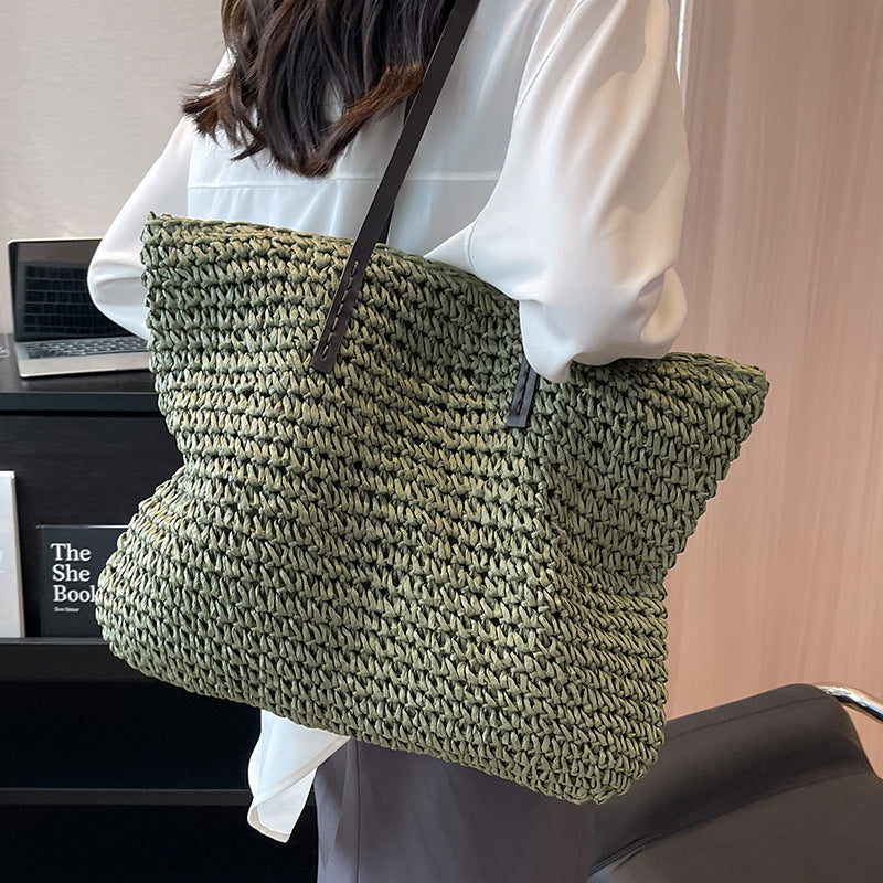 Grand Sac Cabas Tressé