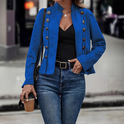 Veste Manteau rétro à manches longues