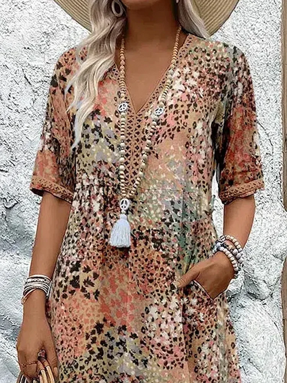 Robe Mi-longue Élégante