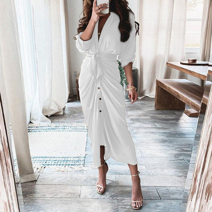 Robe à manches longues