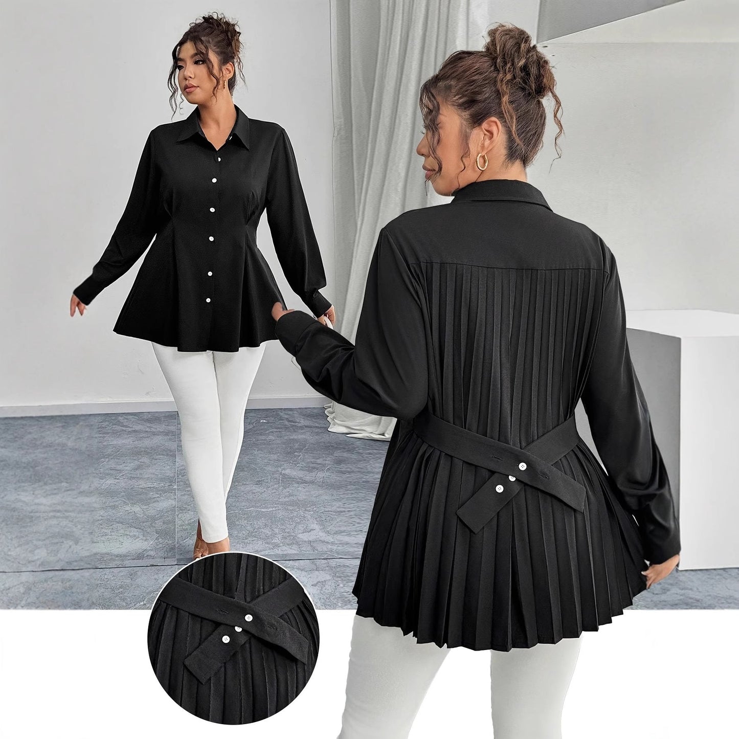 Chemise élégante et décontractée