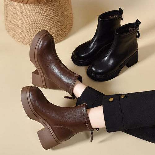 Chaussures Femme en Peau Moutonnée – Chaudes, Confortables & Élégantes