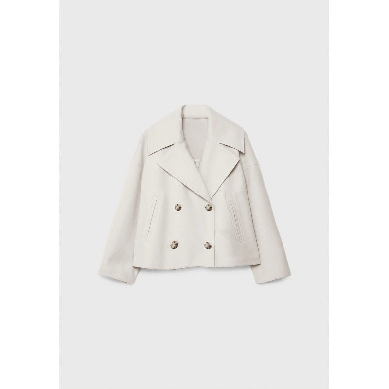 Veste blazer à double boutonnage