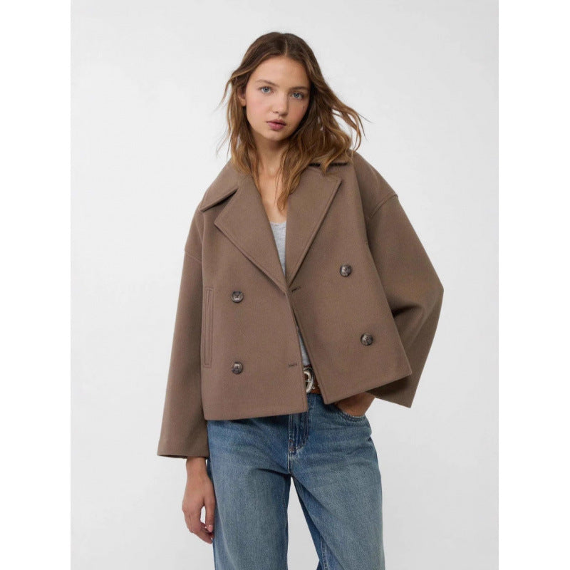 Veste blazer à double boutonnage