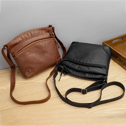Sac à Bandoulière En Cuir Végétal