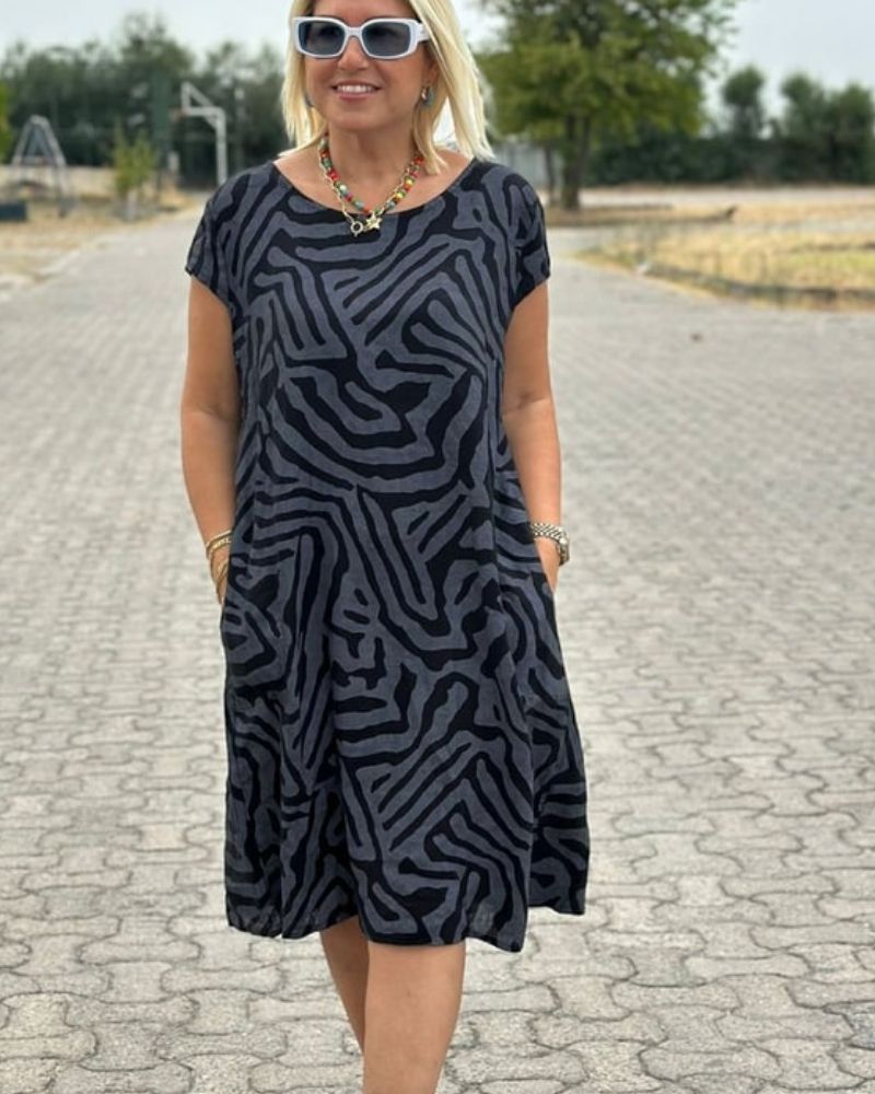 Robe D'été Marina En Coton Doux