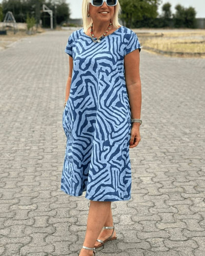 Robe D'été Marina En Coton Doux