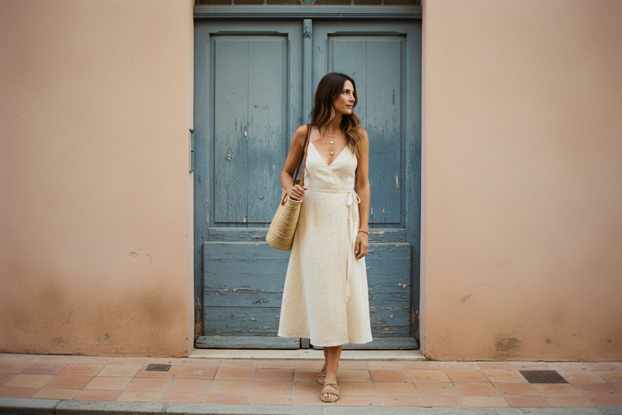 Provençal Blue Door Editorial